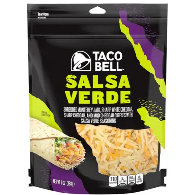Taco Bell Salsa Verde Cheese