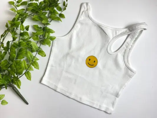 Shop a Similar Smiley-Face Tank Top