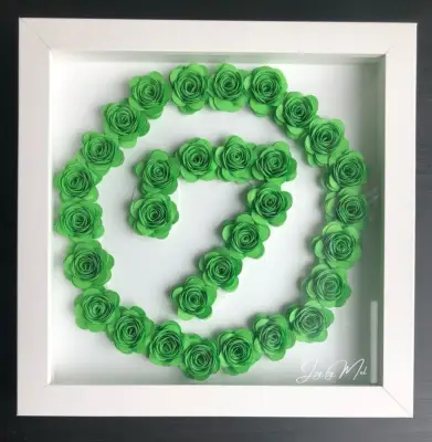 GOT7 8x8 Flower Shadow Box