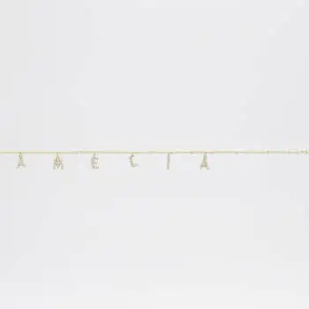 An Initial Waist Chain Belt