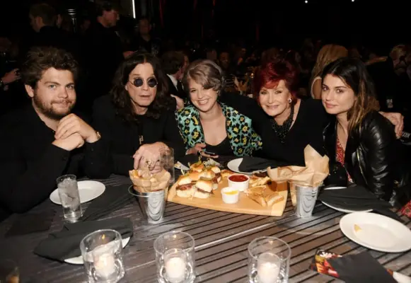 Kelly, Jack, and Aimee Osbourne