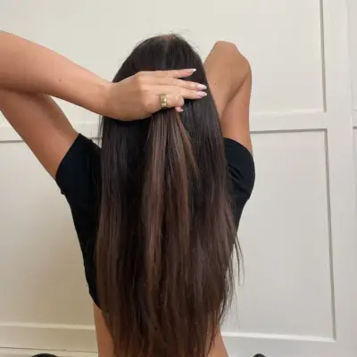 French Braid Tutorial, Step 2: Section Your Hair