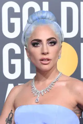 Lady Gaga With Blue Hair