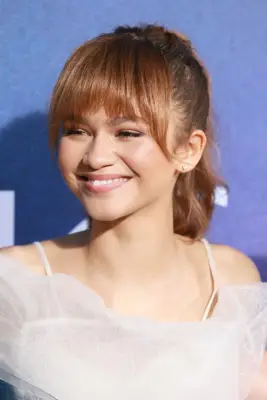 Zendaya With Bangs at The Euphoria Premiere