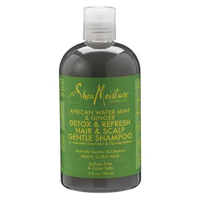 Shea Moisture African Water Mint & Ginger Detox Hair & Scalp Gentle Shampoo