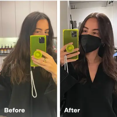 Before and After Ghost Layers