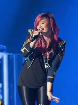 Long With a Buzzed Side and Fuchsia