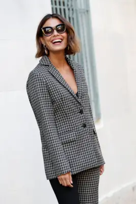 Middle-Parted French Bob