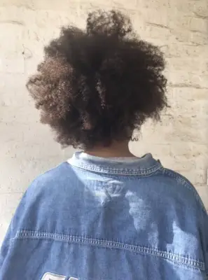 Shrinkage - hair hydration during colour processing