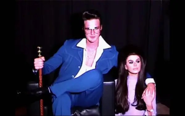 Kaia Gerber and Jacob Elordi as Elvis and Priscilla Presley