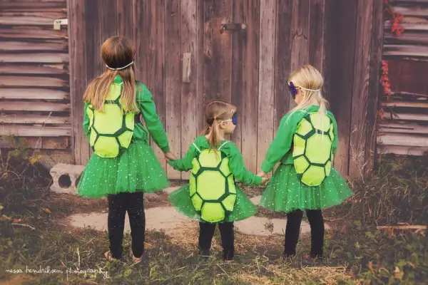 Ninja Turtle Inspired Shells