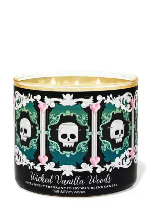 Wicked Vanilla Woods 3-Wick Candle