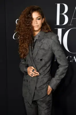 Zendaya Wears Berluti Suit to the 2019 Harper