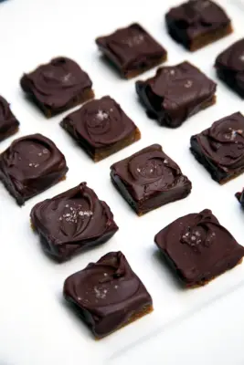 Vegan Chocolate Salted Caramels