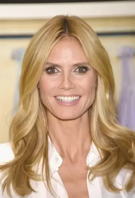 Heidi Klum With Honey-Blond Hair