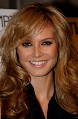 Heidi Klum With Caramel-Blond Hair