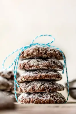 Chocolate Gooey Butter Cake Cookies