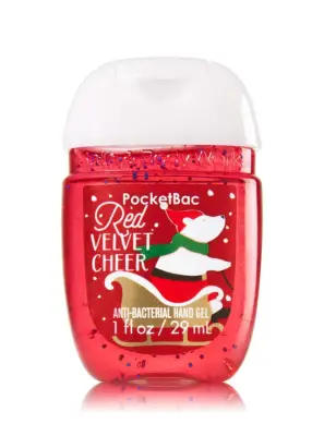 Bath & Body Works PocketBac Sanitizing Hand Gel in Red Velvet Cheer