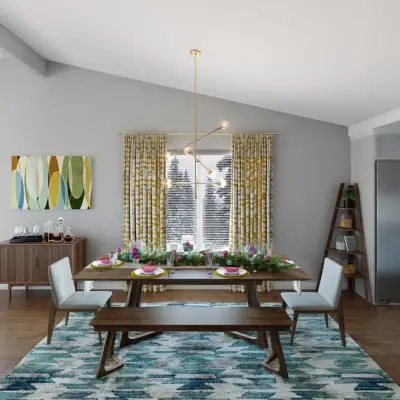 Christmas Zoom Background: Modern Christmas