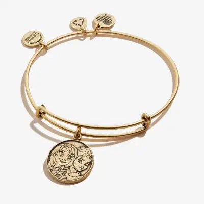A Cute Charm: Alex and Ani Disney Elsa + Anna Charm Bangle