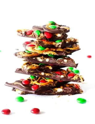 Peanut Butter Pretzel Candy Bark