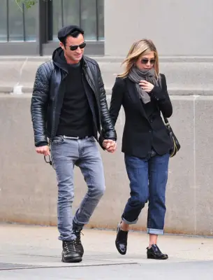 Jen Showed Off Her Functional Brogues by Rolling Up This Pair