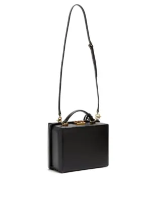 Shop It: Mark Cross Grace Large Pebble-Leather Box Bag