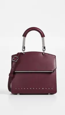 Shop Similar: Alexander Wang Dime Mini Flap Satchel