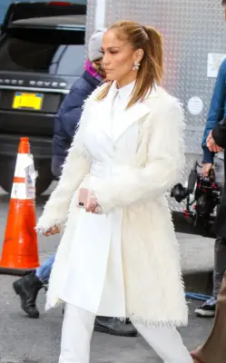 J Lo Filming Scenes For 