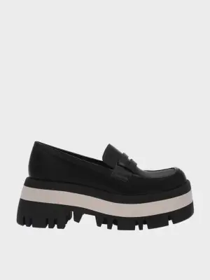 Charles & Keith x Itzy Rainier Chunky Platform Penny Loafers