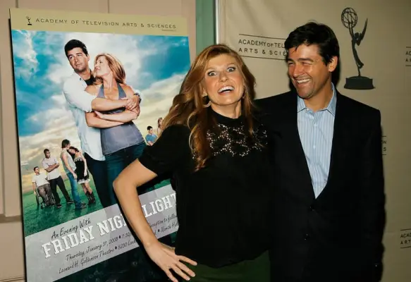 When He Looked at Connie Britton in the Cutest Way Possible