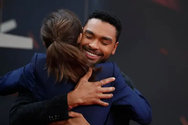 Ana de Armas and Regé-Jean Page at the Berlin Premiere of 