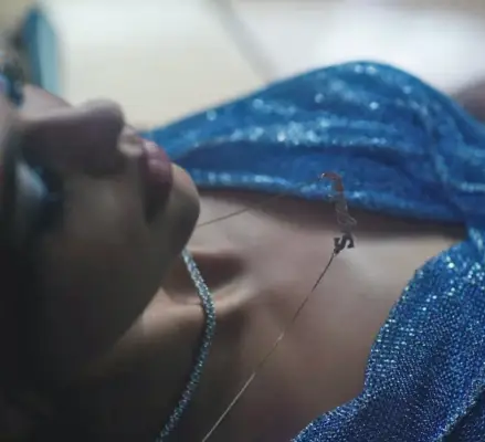 Dua Wearing an Atelier Versace Minidress and 