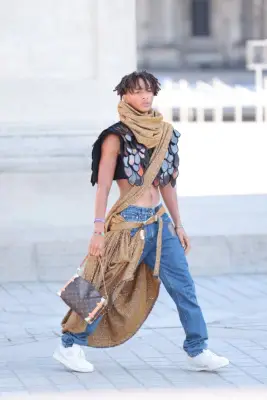 Jaden Smith at Louis Vuitton SS23 Show