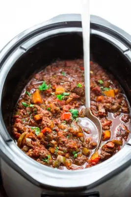 Slow-Cooker Beef Chili