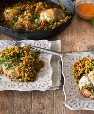 Peruvian Arroz con Pollo