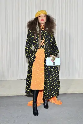 Erykah Badu at the Burberry Celebration