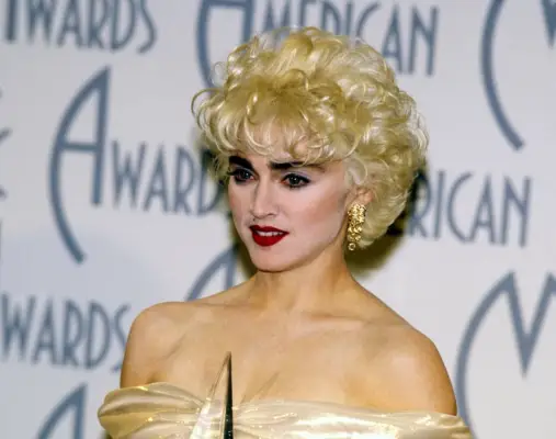 Short Blond Curls in 1987