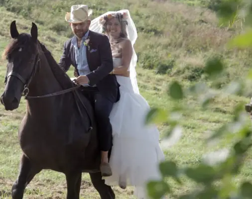 Riding Off To Their Happily Ever After