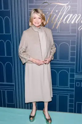 Martha Stewart at the Tiffany & Co. Flagship Store