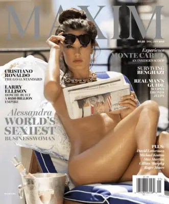 Alessandra Ambrosio Covered Maxim