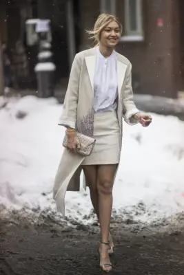 During New York Fashion Week in February