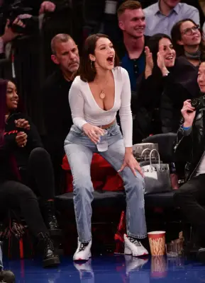 She Kept It Casual With Sporty Sneakers