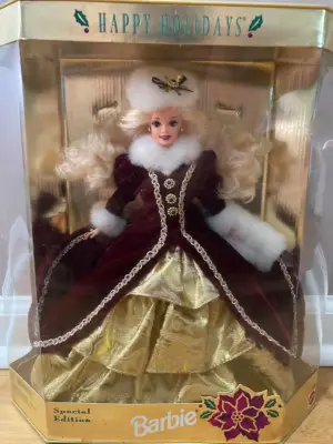 1996 Happy Holidays Barbie
