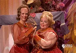 When She Joins Kristen Wiig in Looking Like an Extra From The Hills Have Eyes