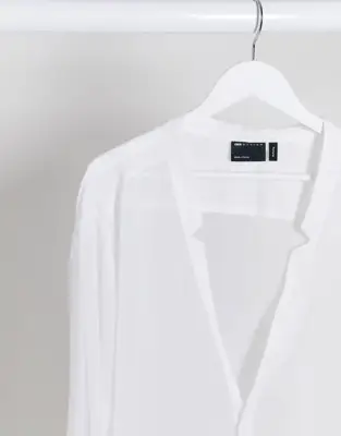 ASOS Design Regular Sheer Shirt