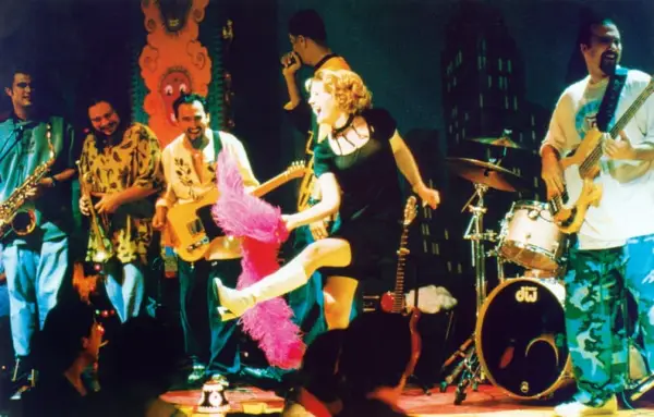 This Black Dress and Dangling Necklace