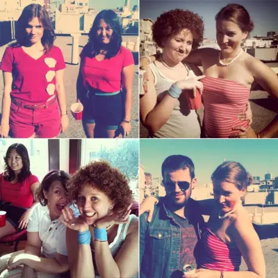 Susie, Abby, Lindsay, Andy, Victor, and Gail