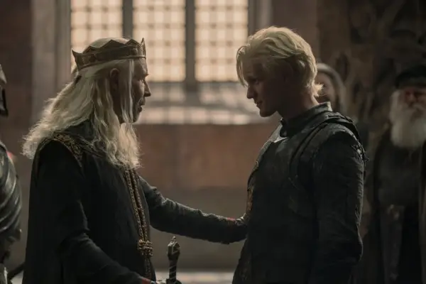 King Viserys and Prince Daemon From 