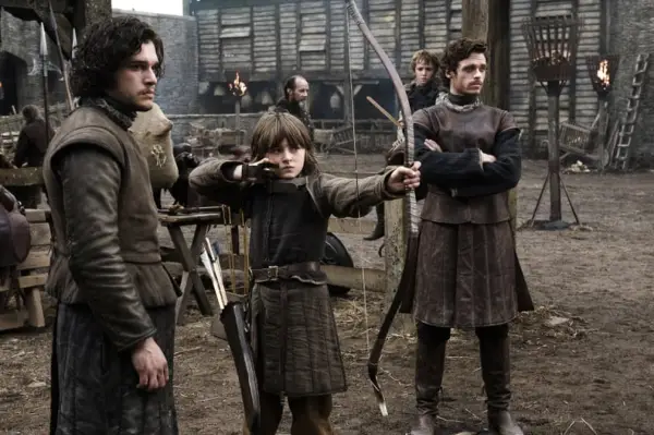 Robb Stark, Jon Snow, and Bran Stark From 